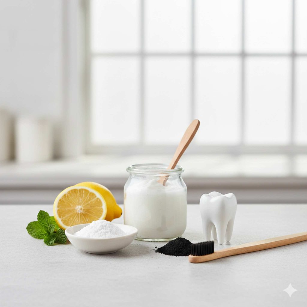 הלבנת שיניים בצורה טבעית
